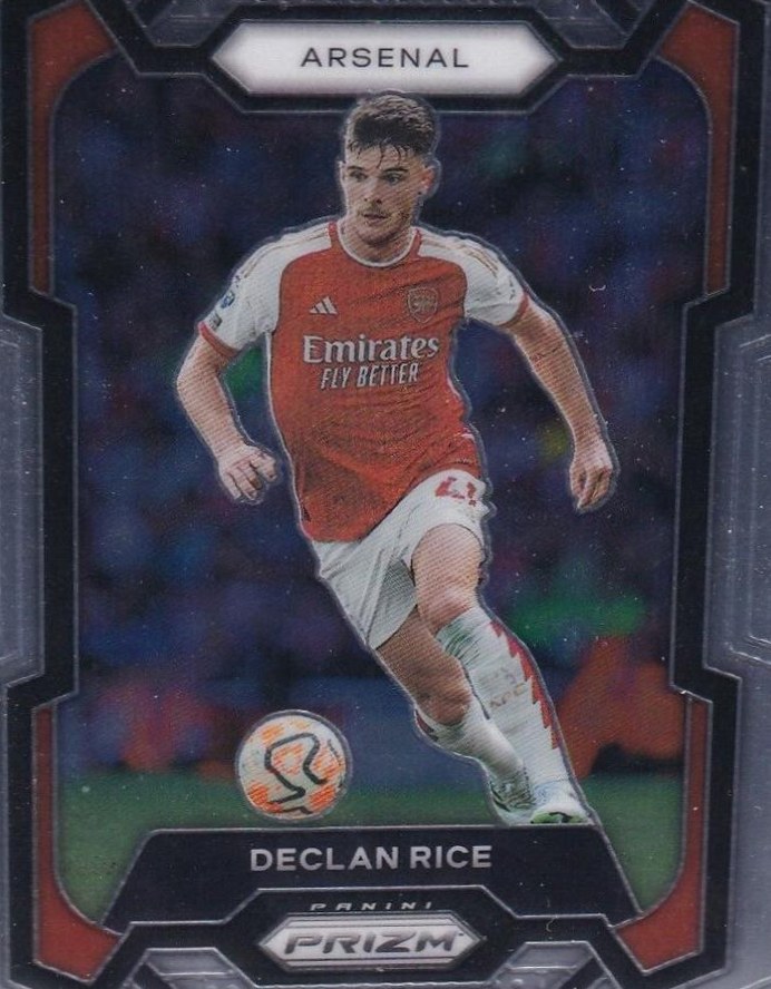 Declan Rice 2023 Panini Prizm Premier League