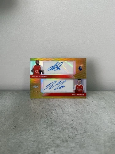 Declan Rice & Patrick Vieira 2025 Topps Chrome /50