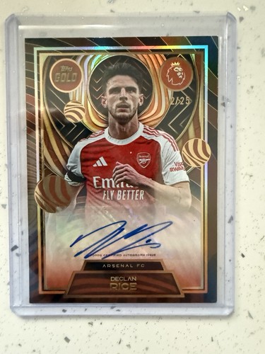 Declan Rice 2026 Topps Premier League Gold /25