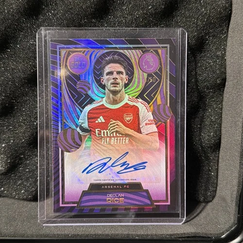Declan Rice 2025 Topps Premier League Gold /50