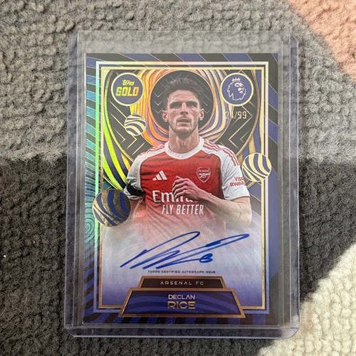 Declan Rice 2025 Topps Premier League Gold Gold /99