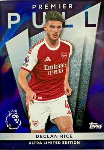 Declan Rice 2025 Topps Premier League Platinum PP-11