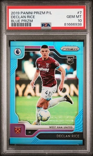 Declan Rice 2019 Panini Prizm Blue /199
