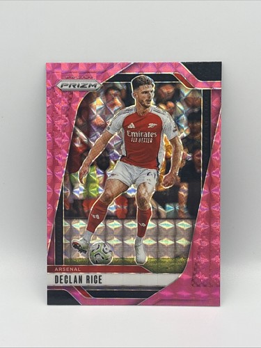 Declan Rice 2024 Panini Prizm Pink Mosaic