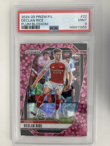 Declan Rice 2024 Panini Prizm Plum Blossom