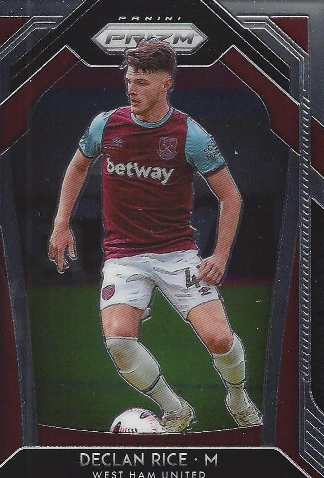 Declan Rice 2020 Panini Prizm Premier League 13