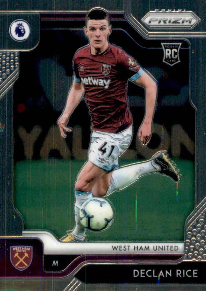 Declan Rice 2019 Panini Prizm Premier League 16