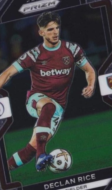 Declan Rice 2022 Panini Prizm Premier League 4