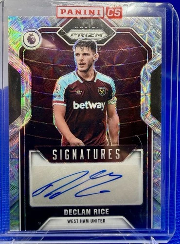 Declan Rice 2021 Panini Prizm Premier League Silver Scope