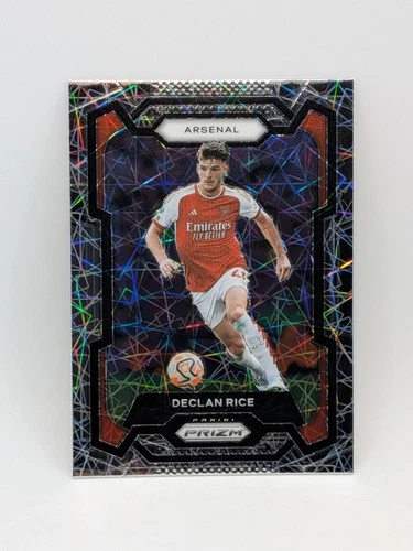 Declan Rice 2023 Panini Prizm Premier League Velocity Prizm