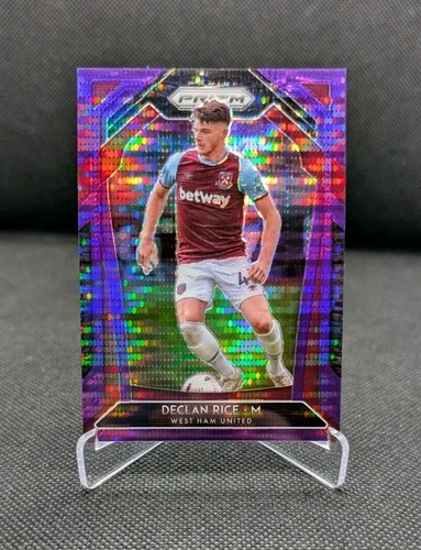 Declan Rice 2020 Panini Prizm Purple Breakaway /99