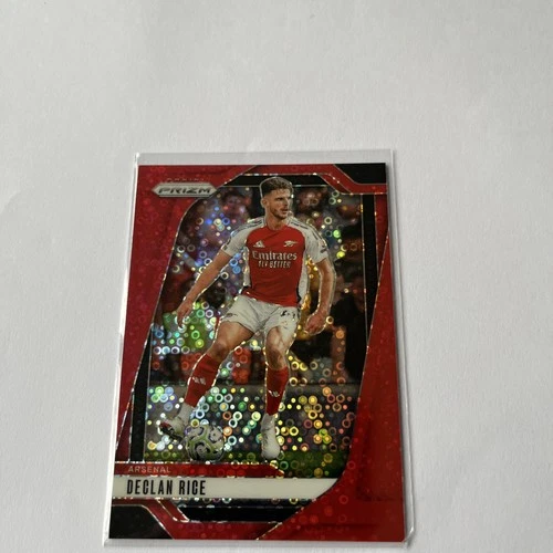 Declan Rice 2024 Panini Prizm Red /49