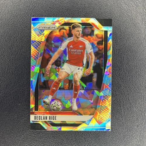 Declan Rice 2024 Panini Prizm Silver Cracked Ice