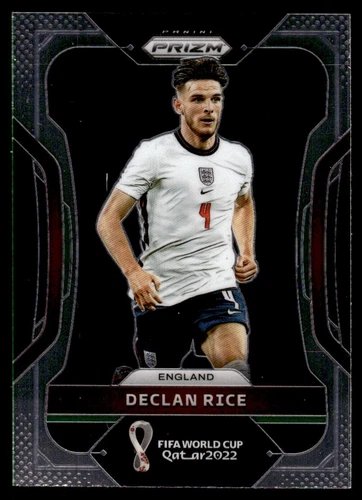 Declan Rice 2022 Panini Prizm World Cup