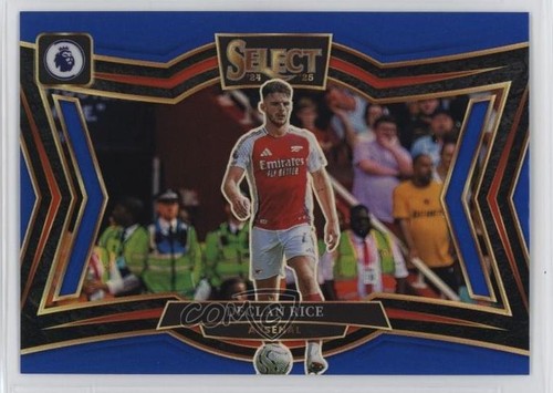 Declan Rice 2024 Panini Select Blue Prizm