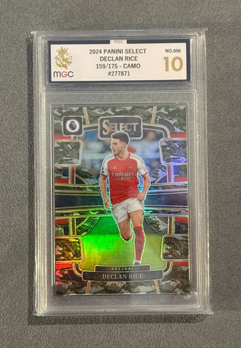 Declan Rice 2024 Panini Select Camo 159/175