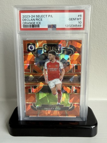 Declan Rice 2023 Panini Select Orange Ice /145