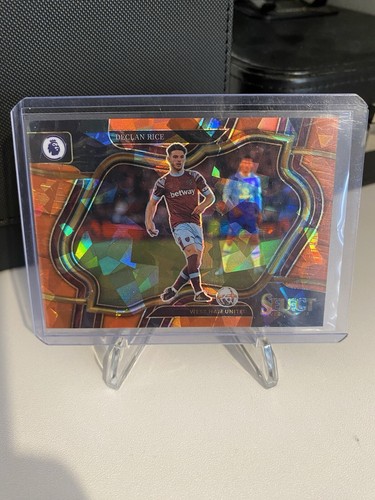 Declan Rice 2022 Panini Select Orange Ice /25