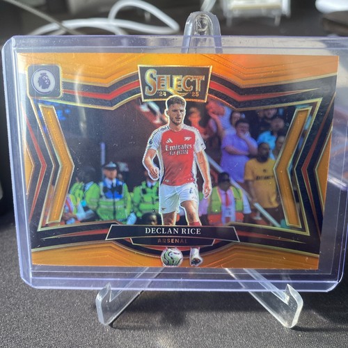 Declan Rice 2024 Panini Select Orange Prizm /75