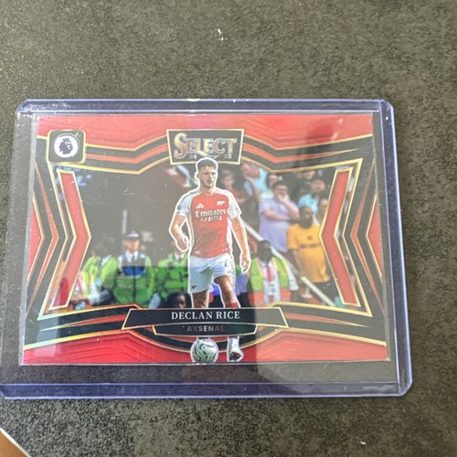 Declan Rice 2024 Panini Select Red