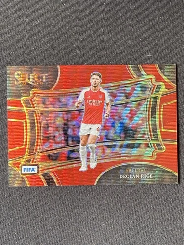 Declan Rice 2023 Panini Select Red Wave /149