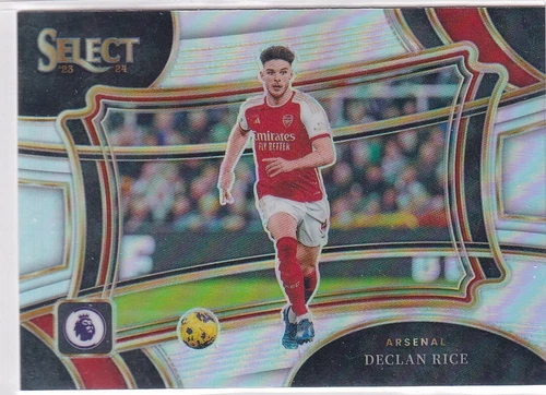 Declan Rice 2023 Panini Select Silver Prizm