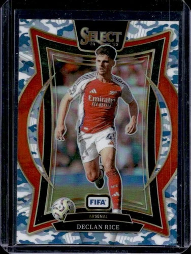 Declan Rice 2024 Panini Select Winter Camo /30