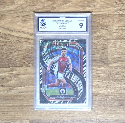 Declan Rice 2024 Panini Select Zebra