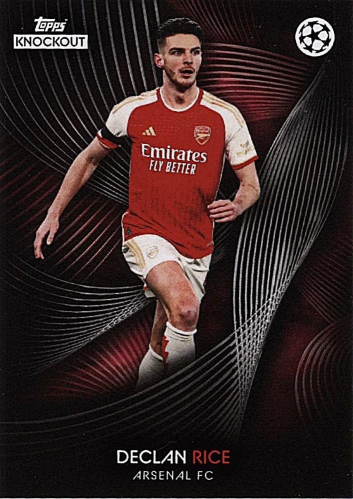 Declan Rice 2023 Topps Knockout UEFA Champions League