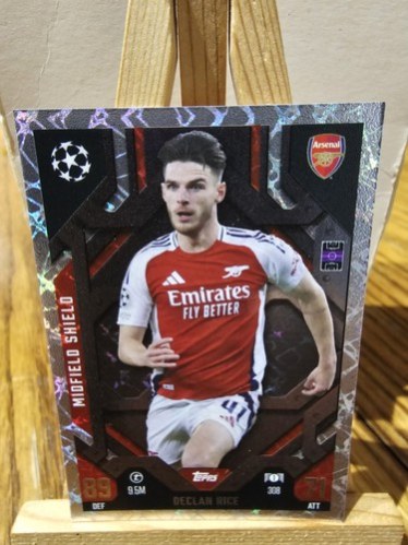 Declan Rice 2024 Topps Match Attax UEFA Club Competitions