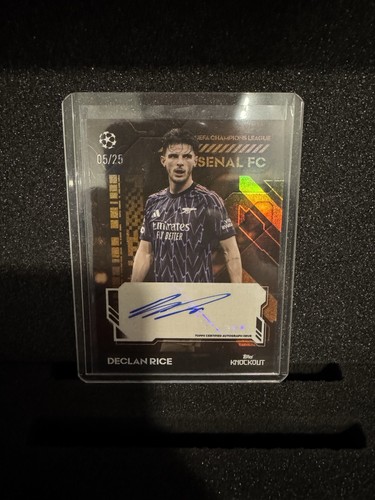 Declan Rice 2025 Topps UCC Knockout /25