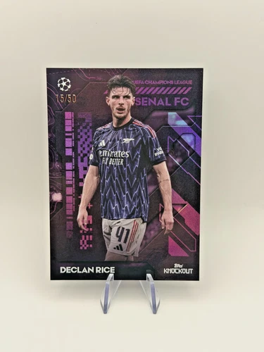 Declan Rice 2025 Topps UCC Knockout /50