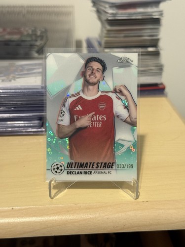 Declan Rice 2025 Topps UCC Ultimate Stage /199
