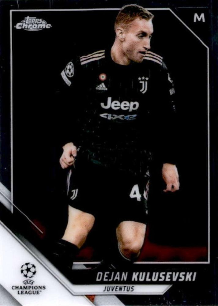 Dejan Kulusevski 2021 Topps Chrome UCC 109