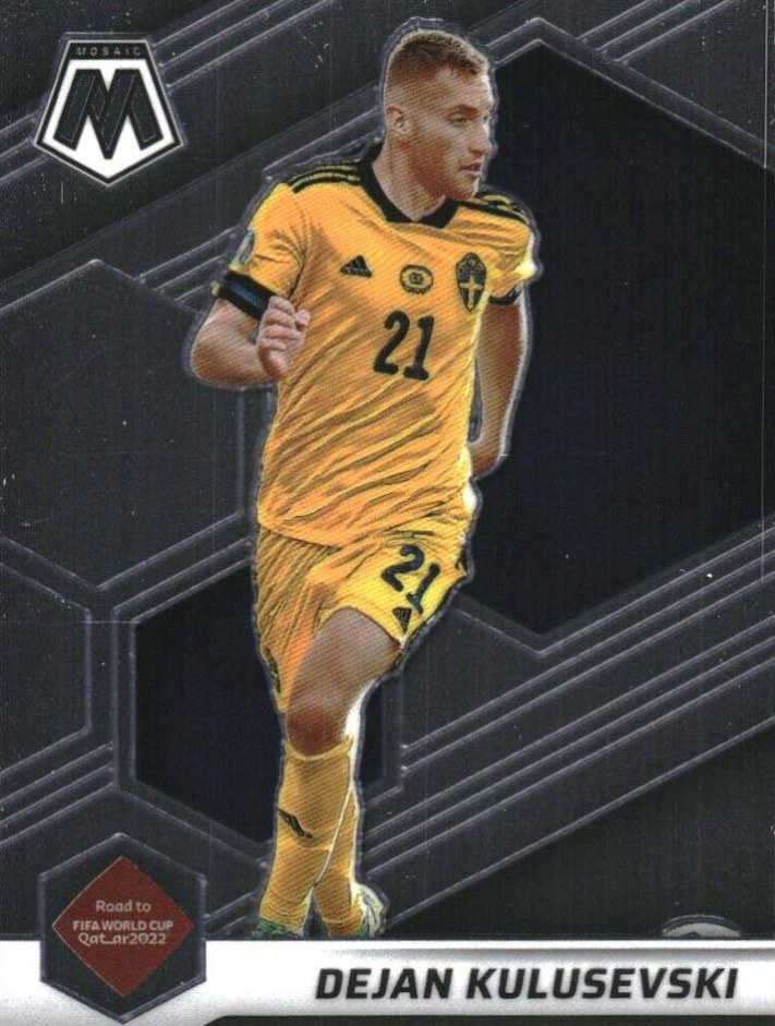 Dejan Kulusevski 2021 Panini Mosaic Road to FIFA World Cup