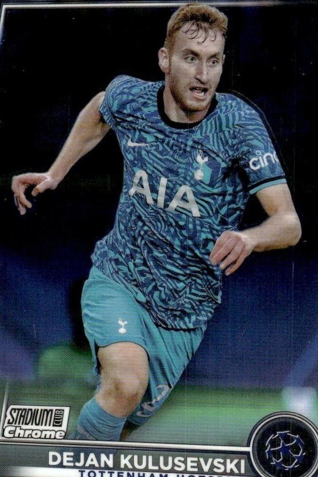 Dejan Kulusevski 2022 Topps Stadium Club Chrome UEFA 98