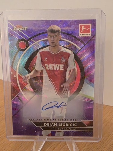Dejan Ljubicic 2022 Topps Bundesliga Finest /80