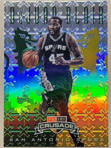DeJuan Blair 2012 Panini Crusade Green & Gold Prizm /25