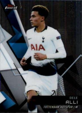 Dele Alli 2018 Topps Finest UEFA 34