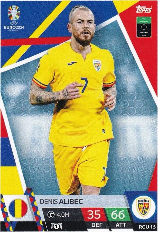 Denis Alibec 2024 Topps Match Attax UEFA EURO