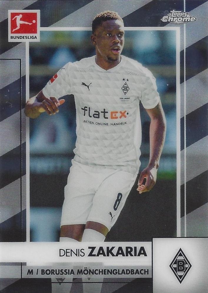 Denis Zakaria 2020 Topps Chrome Bundesliga 74