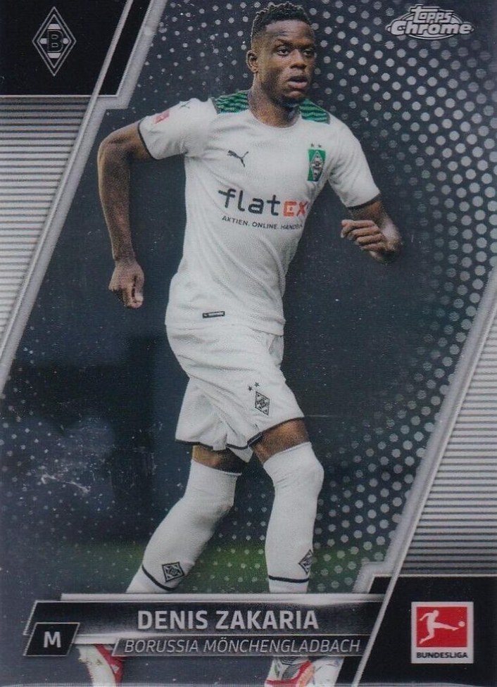 Denis Zakaria 2021 Topps Chrome Bundesliga 81