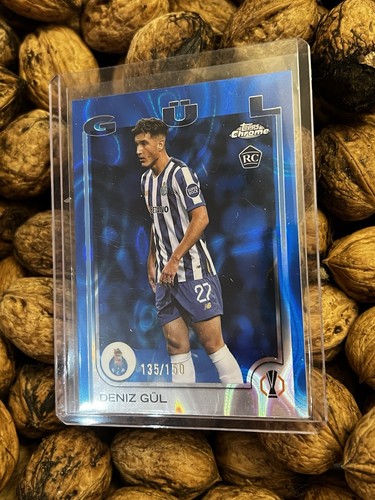 Deniz Gül 2024 Topps Chrome UEFA Blue Lava Refractor /150