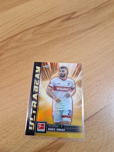 Deniz Undav 2024 Topps Bundesliga Chrome Ultrabeam Gold /50