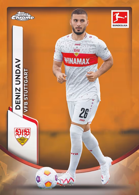Deniz Undav 2023 Topps Now Bundesliga German
