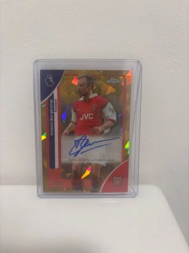 Dennis Bergkamp 2026 Topps Chrome Sapphire /50
