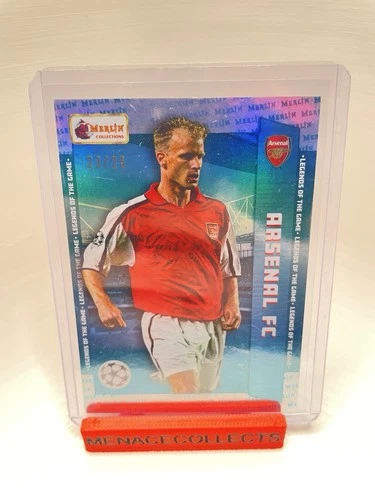 Dennis Bergkamp 2023 Topps Merlin Chrome /25