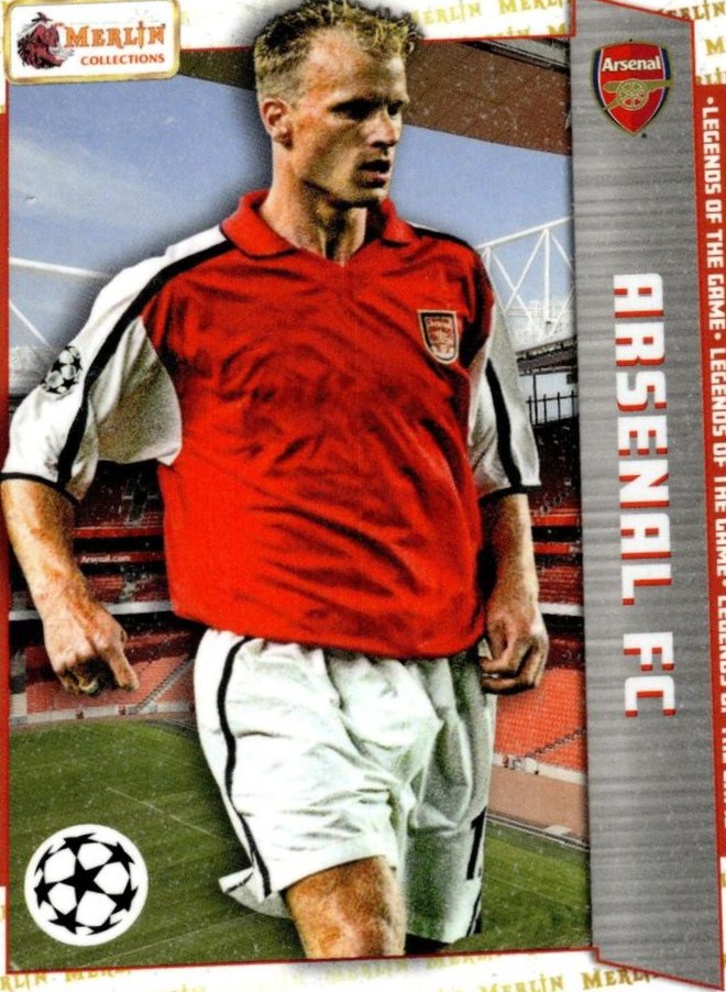 Dennis Bergkamp 2023 Topps Merlin Heritage UEFA Club Competitions