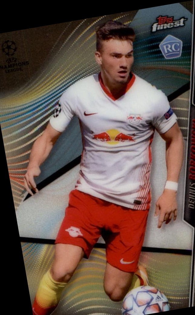 Dennis Borkowski 2020 Topps Finest UEFA 63