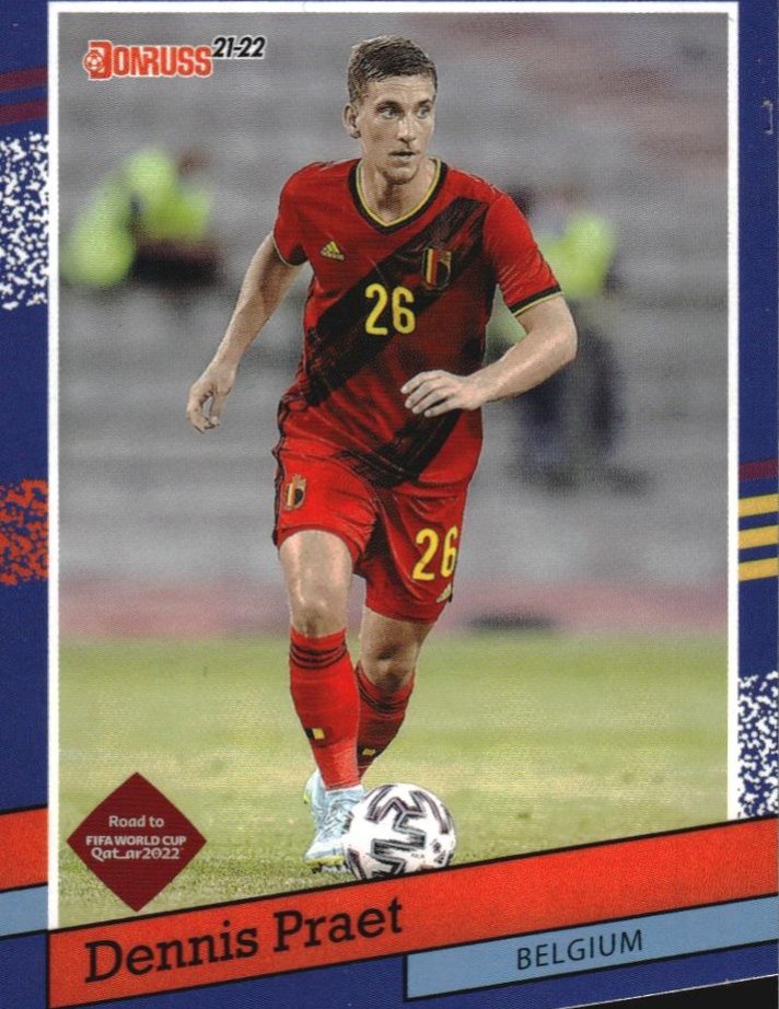 Dennis Praet 2021 Panini Donruss Soccer 8